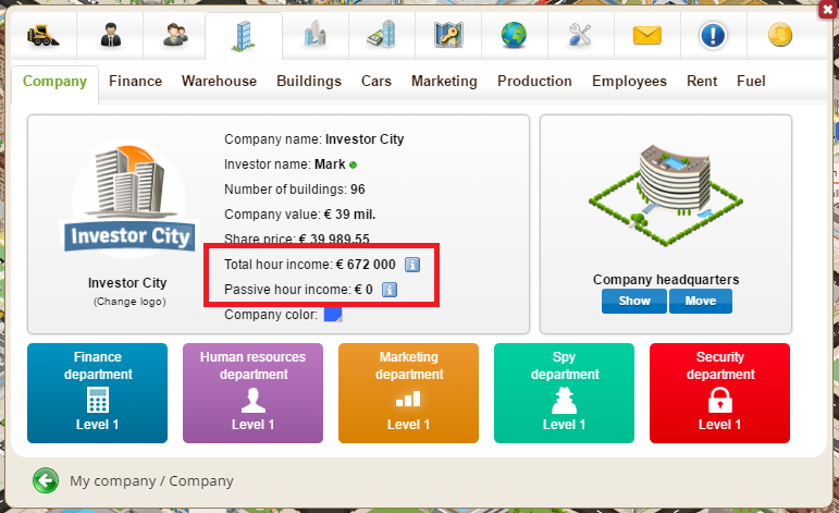 Hour income Hour income