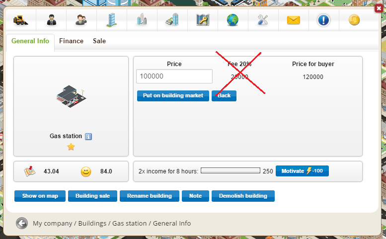 Market fee Market fee
